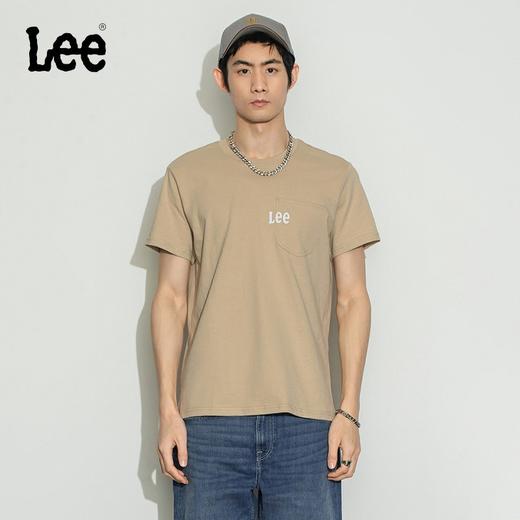 Lee商场同款23春夏新品标准版logo印花多色男短袖T恤LMT0016153RX00FA00562/FAMS000 商品图0