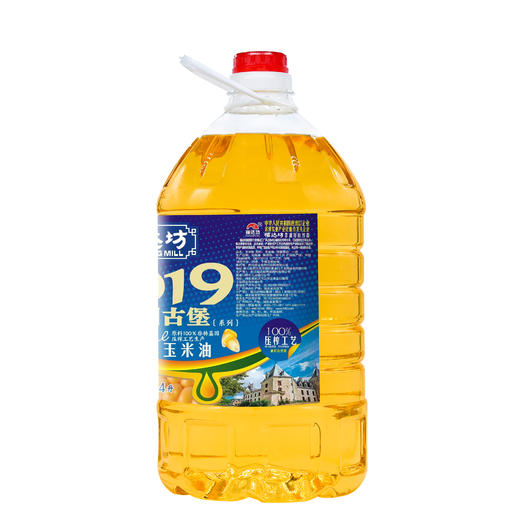 福达坊非转基因物理压榨纯玉米油4L（5019系（6924497918379） 商品图1