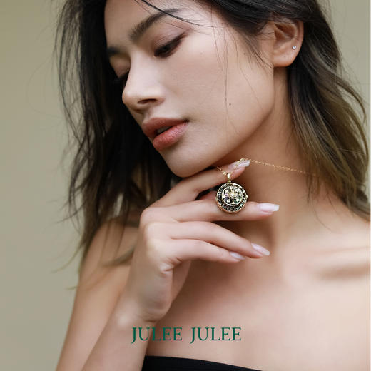 【浮光】相片盒JULEE JULEE茱俪珠宝 18K黄金钻石相片盒吊坠 商品图7