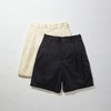 KUON Pleated Shorts 高密度编织奢华精梳棉面料宽松版短裤 商品缩略图0