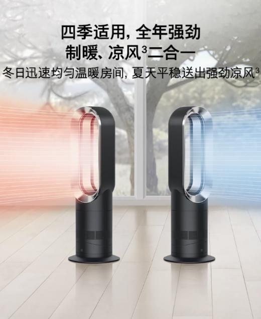 戴森（DYSON）戴森AM09无叶暖风扇 兼具冷风暖风功能 无叶设计四季适用 白色 商品图2