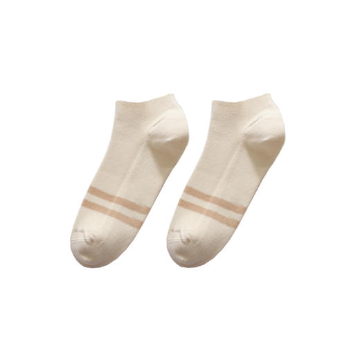 船袜 | 黑色/彩棉款1双 男女款春夏款 有机棉纱线袜子 环保包装 小亘「贴身衣物一经售出非质量问题不退不换」 商品图8