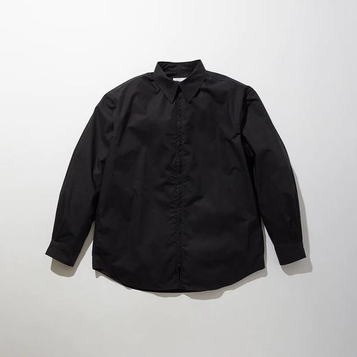 KUON Zip-Up Cotton Shirt 透气高支棉拉链长袖衬衫 商品图1