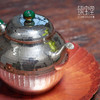 臻宝堂 纯银999泡茶壶手工锤纹高潘小壶家用中式茶具送礼茶壶足银高档壶 商品缩略图2
