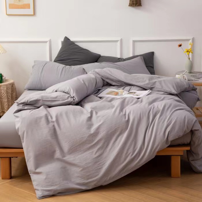 棉感纤维四件套