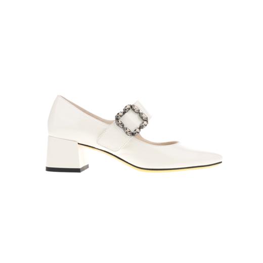 sheme真皮女鞋水晶扣件玛丽珍单鞋时尚乖巧可定制 商品图5