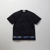 KUON Boro Striped Hem Tee 日本古布拼接短袖圆领T恤 商品缩略图4