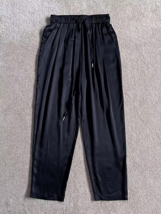 铜氨丝萝卜裤。 玫红  白色 黑色 自己备注号码颜色 商品图9