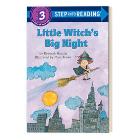 英文原版 Step into Reading 3 - Little Witch's Big Night 小女巫的大夜晚 兰登分级阅读3 英文版 进口英语原版书籍