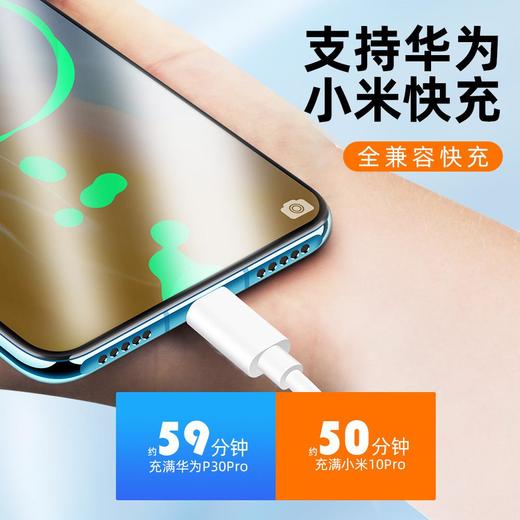 60W快充pd双头type-c数据线适用苹果华为typec笔记本电脑充电线5A 商品图2
