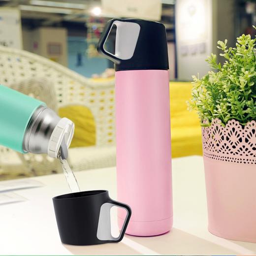 爵士双层304不锈钢保温杯，随机颜色发货 商品图2