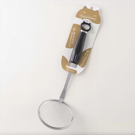 贝印KAI日本进口喵系列翻铲擦丝板水果刀厨房家用打蛋器汤勺铲子【不支持补差，非质量问题不退不换】S 商品图4