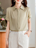 时尚真丝，短袖衬衫HR-LQSM6333 商品缩略图5
