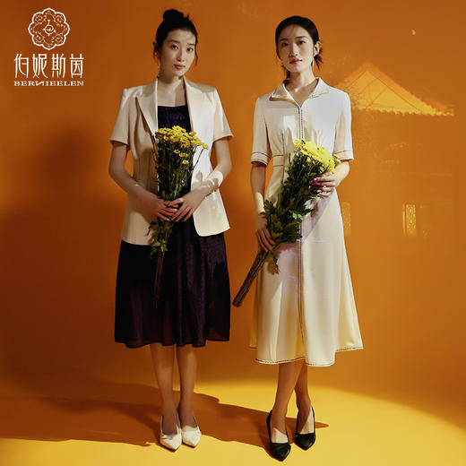 【伯妮斯茵】俏皮背带连衣裙-门阀千金-《千年情话-梁祝》 2S500015 商品图4