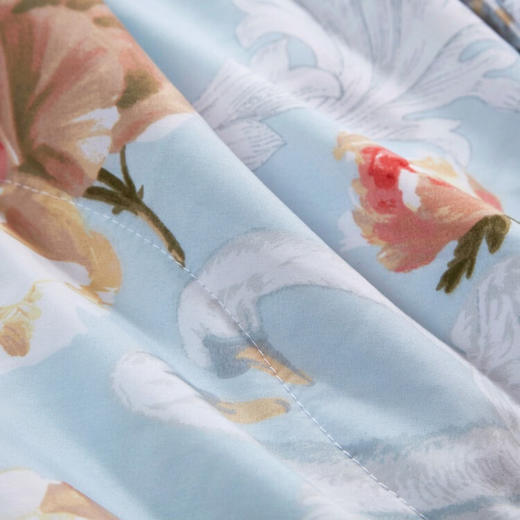 富安娜 FUANNA 家纺 印花蚕丝被-飞仙流萤 203*229cm 商品图4