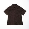 KUON S/S Open Collar Shirt 日本鹿儿岛职人天然染色泥染短袖衬 商品缩略图4