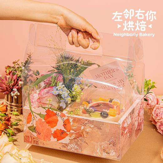 【下架勿动】母亲节鲜花与蛋糕礼盒 | 斑斓椰香糯米蛋糕 & 进口玫瑰鲜花礼盒 下架勿理 商品图0