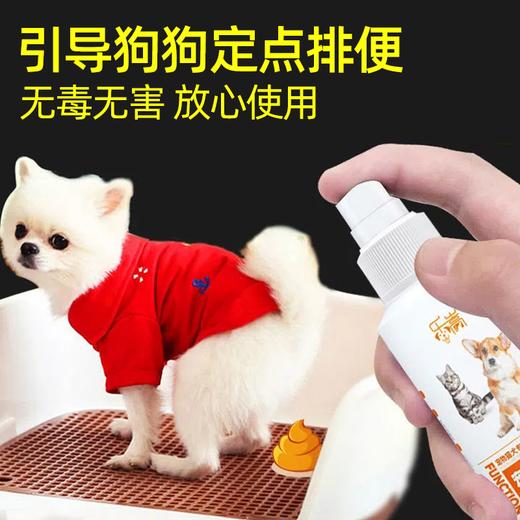 宠物定位排便诱导剂训练狗狗上厕所训导引诱猫咪尿尿&宠物禁区喷雾防止狗狗猫猫乱拉乱尿 商品图1