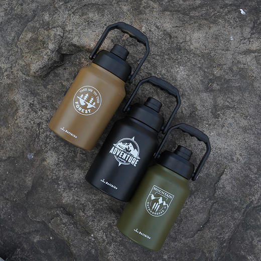 Defthike/迪飞客户外冰桶野营超大便携水壶登山旅行大容量保温壶 商品图2