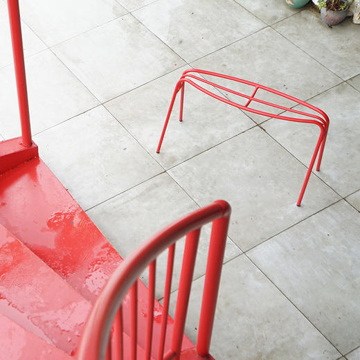 与光共舞 光头仔的游乐园 定制款 Insteel 吊床凳 布莱卡红系列 商品图3