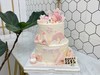 粉色安妮宝贝翻糖造型双层蛋糕（备注刻名字） 商品缩略图0