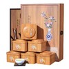 「精致木礼盒！四款可选」铁观音大红袍茶叶金骏眉正山小种茶叶木盒礼盒装茶饮 商品缩略图4