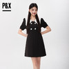 P&X设计师女装  梭织连衣短裙 823208878B 黑色 商品缩略图2