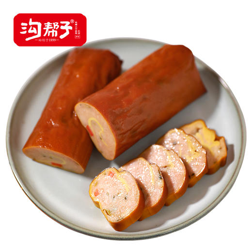 【沟帮子】十二道熏味干豆腐肉卷 东北特产 160g*3 商品图1