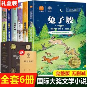 国际大奖儿童文学系列全套6册兔子坡正版 蜜蜂公主 三四年级必读课外书 小学生课外阅读书籍3-4-5-6年级五六年级老师推荐读物8一12