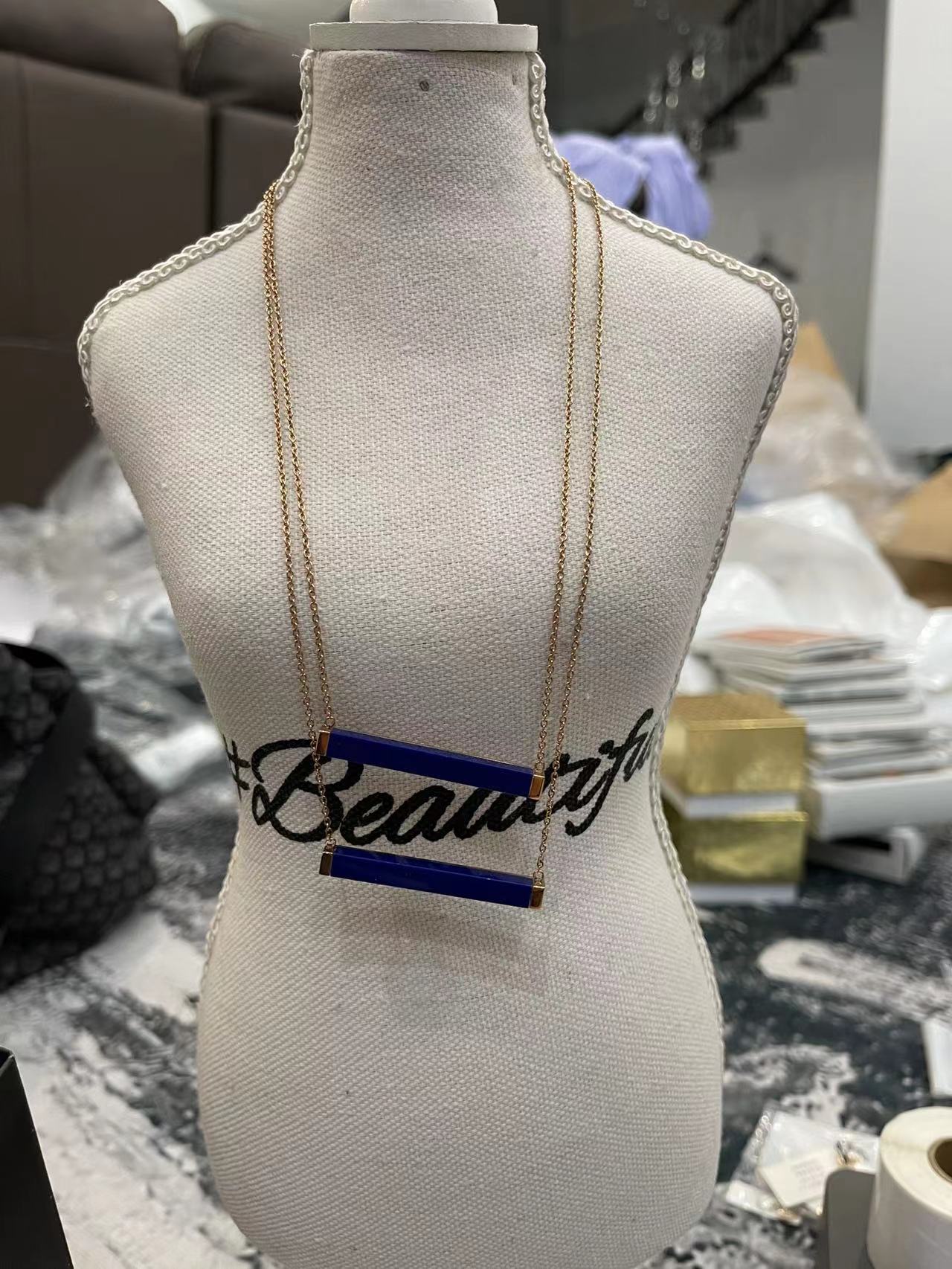 emporio armani 女士项链毛衣链