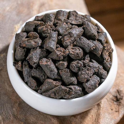 「木桶礼盒装！飘香碎银」茶化石普洱茶熟茶碎银子 糯米香木桶礼盒装500g团购礼品茶饮 商品图1