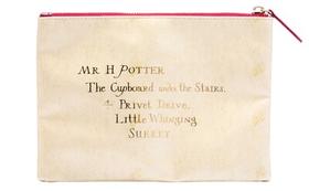 霍格沃茨录取通知书附件袋哈利波特周边 英文原版 Hogwarts Acceptance Letter Accessory Pouch