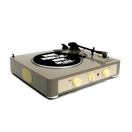 gadhouse turntable 老式复古蓝牙LP唱片机 黑胶机 商品图5