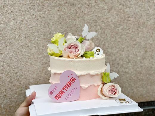 母亲节主题L款-仙气蝴蝶鲜花蛋糕 商品图2
