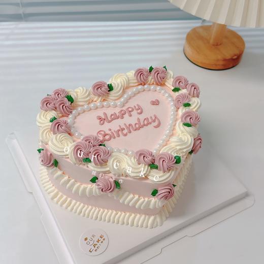 复古裱花蛋糕-低糖处理无添加 商品图0