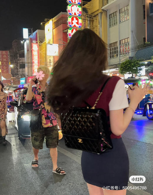 22k漆皮双肩包🎒 商品图4