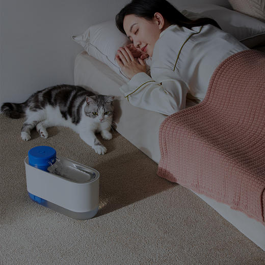 【小程序】小熊宠物饮水机 CYJ-C20Z1 浅杏色 自动感应出水 商品图4