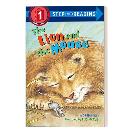英文原版 Step into Reading 1 - The Lion and the Mouse 狮子和老鼠 英文版 进口英语原版书籍 商品图0