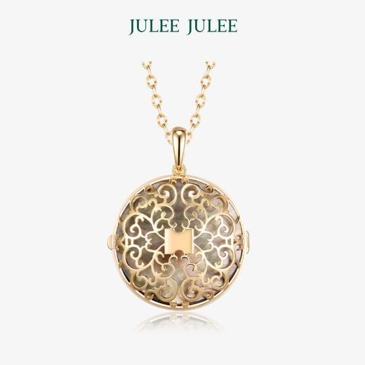 【浮光】相片盒JULEE JULEE茱俪珠宝 18K黄金钻石相片盒吊坠 商品图2