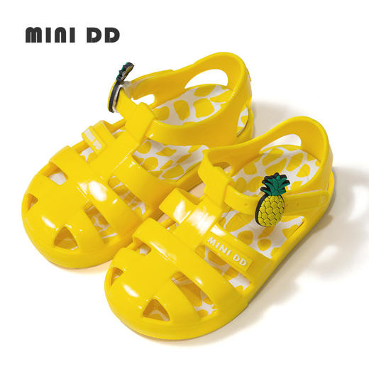 （清仓特价非质量问题不退不换）2023新款夏季女童凉鞋防水罗马鞋果冻鞋韩版儿童沙滩鞋男女鞋凉鞋228-石头纹 商品图4