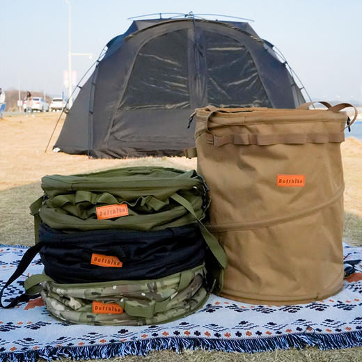 Defthike/迪飞客户外收纳包便携式折叠收纳桶多功能大容量战术包 商品图0