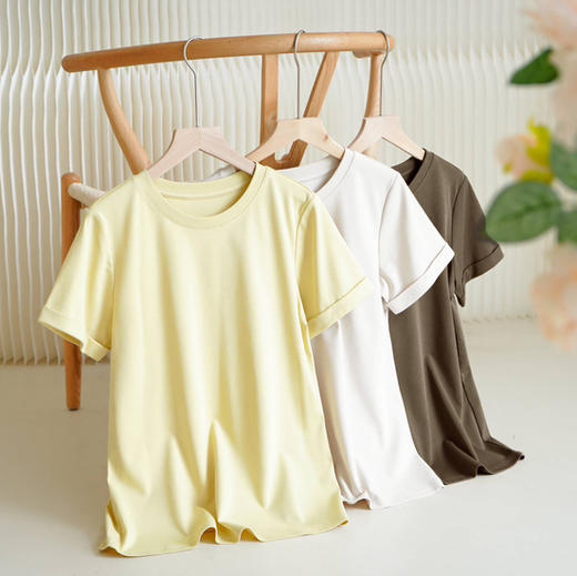 【一线代工】女士液氨微光凉感防晒T恤 商品图2