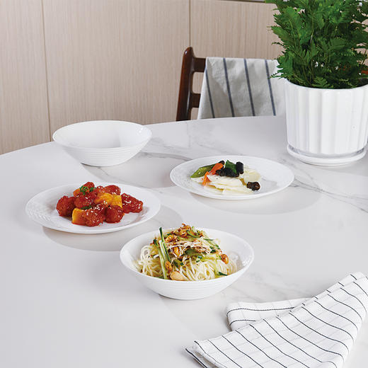 LC-CJJ1100华瑞娜白玉餐具4件套 商品图3