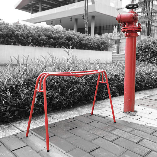 与光共舞 光头仔的游乐园 定制款 Insteel 吊床凳 布莱卡红系列 商品图1