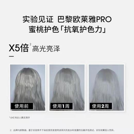 进口西班牙欧莱雅PRO沙龙染后固色锁色护色蜜桃瓶护发素 商品图1