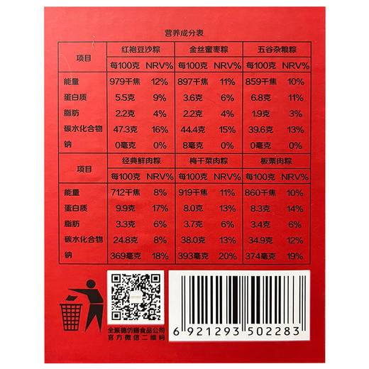 聚歆粽子礼盒（经典款） 商品图6