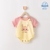 【小兔子短袖包屁衣】宝宝包屁衣婴儿衣服新生儿哈衣睡衣全棉夏季短袖爬爬外出服装 商品缩略图0