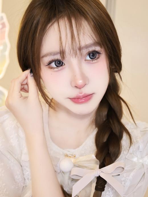 【大直径】PFGIRLCON-奶灰熊-14.5mm【年抛 0-800度 含525/575】 商品图12