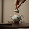 墨己  | 秘青釉手绘茶壶 手执壶 球孔过滤壶 商品缩略图1