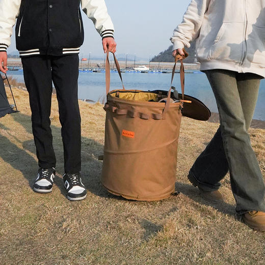Defthike/迪飞客户外收纳包便携式折叠收纳桶多功能大容量战术包 商品图5